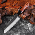Couteau Santoku en acier composite 12,7 cm – ébène et buis