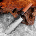 Couteau Nakiri en acier composite 17,8 cm – bois octogonal