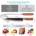 Couteau de chef 20,3 cm – bois rouge