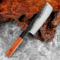 Couteau Nakiri en acier composite 17,8 cm – bois octogonal