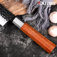 Couteau de chef 20,3 cm – palissandre octogonal et mitre en acier