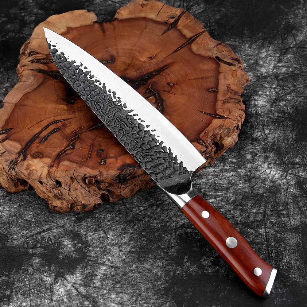 Couteau de chef 20,3 cm – bois rouge