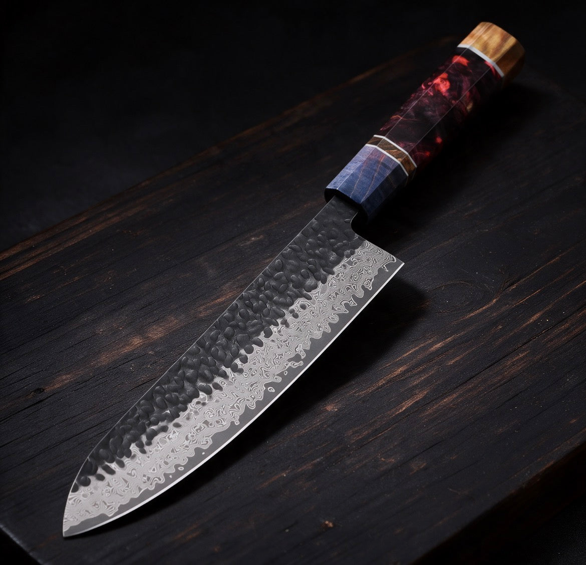 Couteau de chef Gyuto damas 67 couches