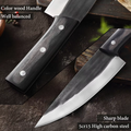 Couperet de cuisine – bois noir