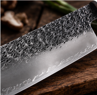 Couteau Nakiri Japonais Acier Composite 3 Couches 18 cm – Manche Bois Octogonal
