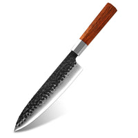 Couteau de chef 20,3 cm – palissandre octogonal et mitre en acier