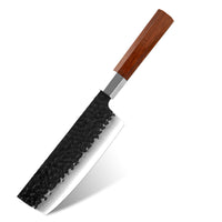 Couteau Nakiri 17,8 cm – palissandre octogonal et mitre en acier