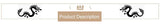 Couperet de boucher artisanal Longquan 21 cm