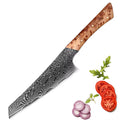 Couteau Kiritsuke damas 12,7 cm – loupe de bois