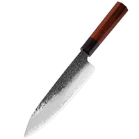 Couteau de chef en acier composite 20,3 cm – bois octogonal