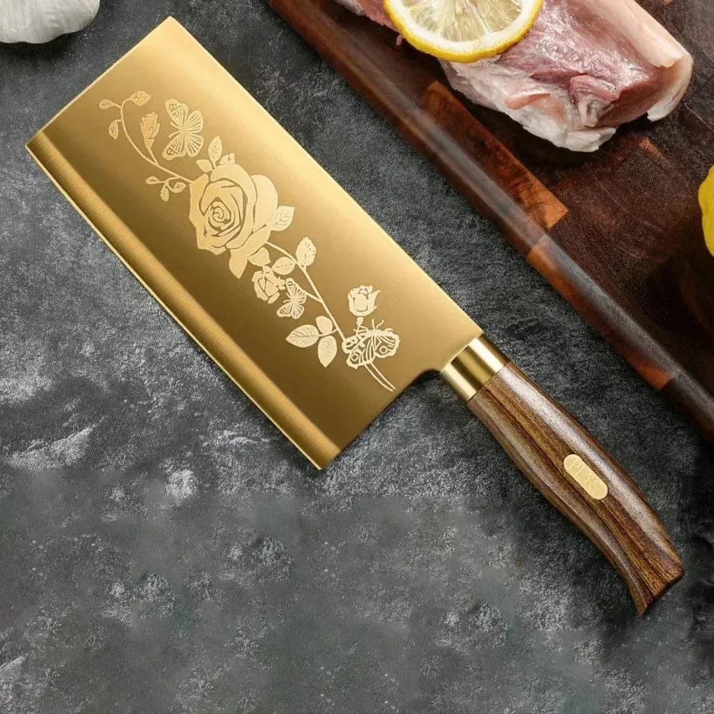 Ensemble de couteaux de cuisine finition titane noir
