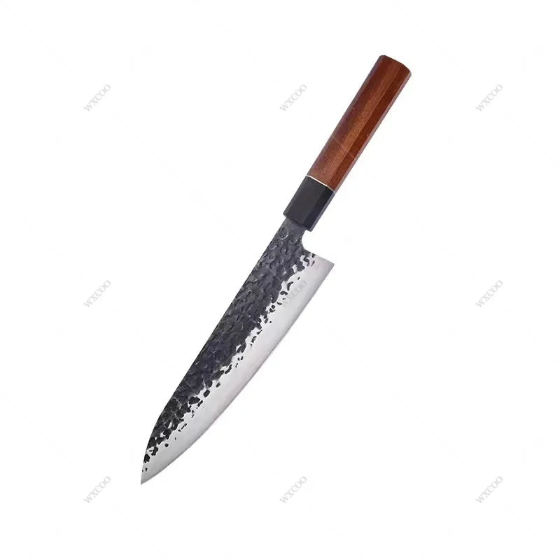 Couteau de chef Gyuto martelé Kurouchi 20 cm