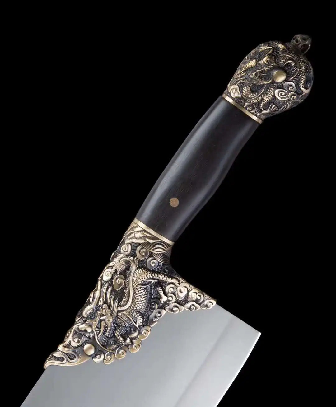 Couperet de boucher artisanal Longquan 21 cm