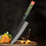 Couteau de chef Gyuto Tradition 20 cm - Acier damas forgé