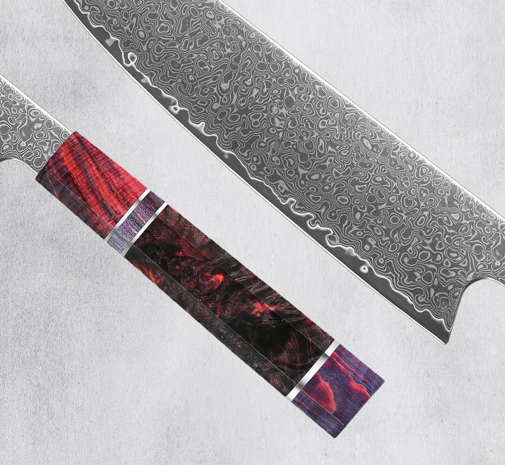Couteau Kiritsuke Maître Forgeron - VG10 damas