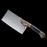 Couperet de boucher artisanal Longquan 21 cm