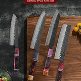 Couteau Kiritsuke damas 67 couches