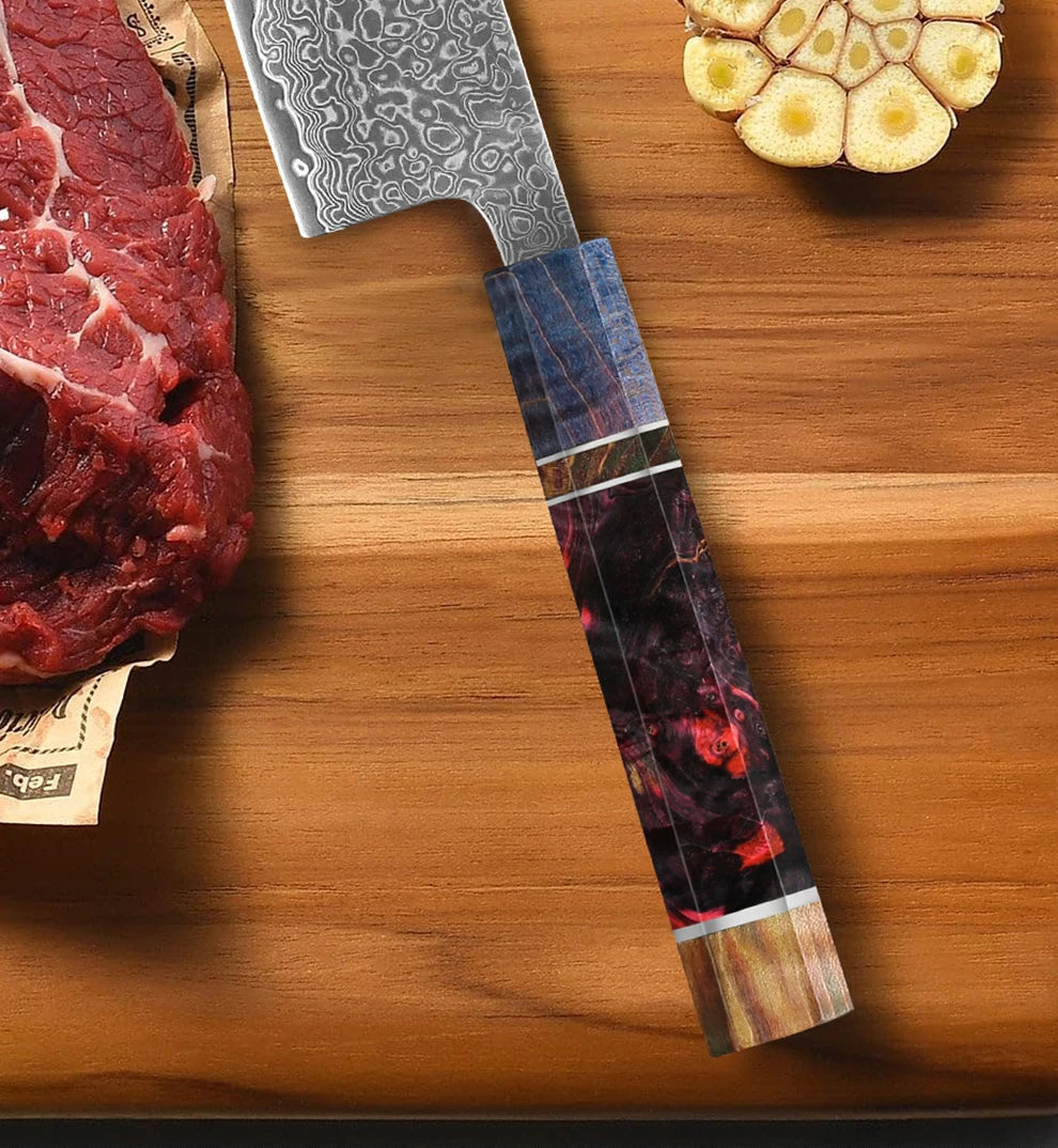 Couteau Kiritsuke Maître Forgeron - VG10 damas