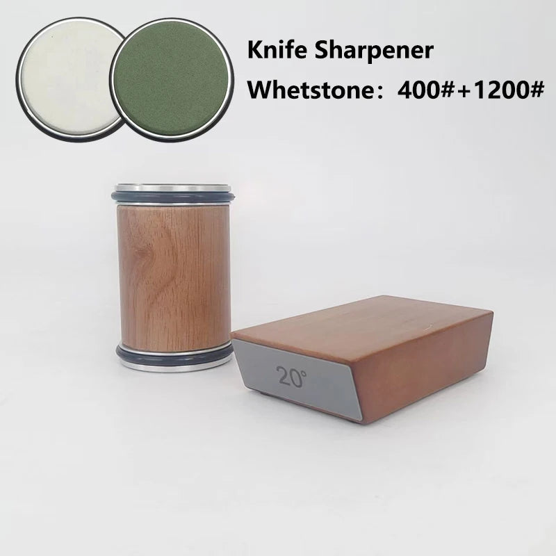 Kit d'affûtage roulant d'angle 15° et 20° avec support magnétique
