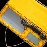 Couperet de boucher artisanal Longquan 21 cm