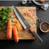 Couteau de chef Gyuto 20 cm - Acier damas 67 couches