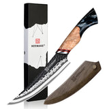 Petit couteau de chef Petty 14 cm - Acier damas KEEMAKE