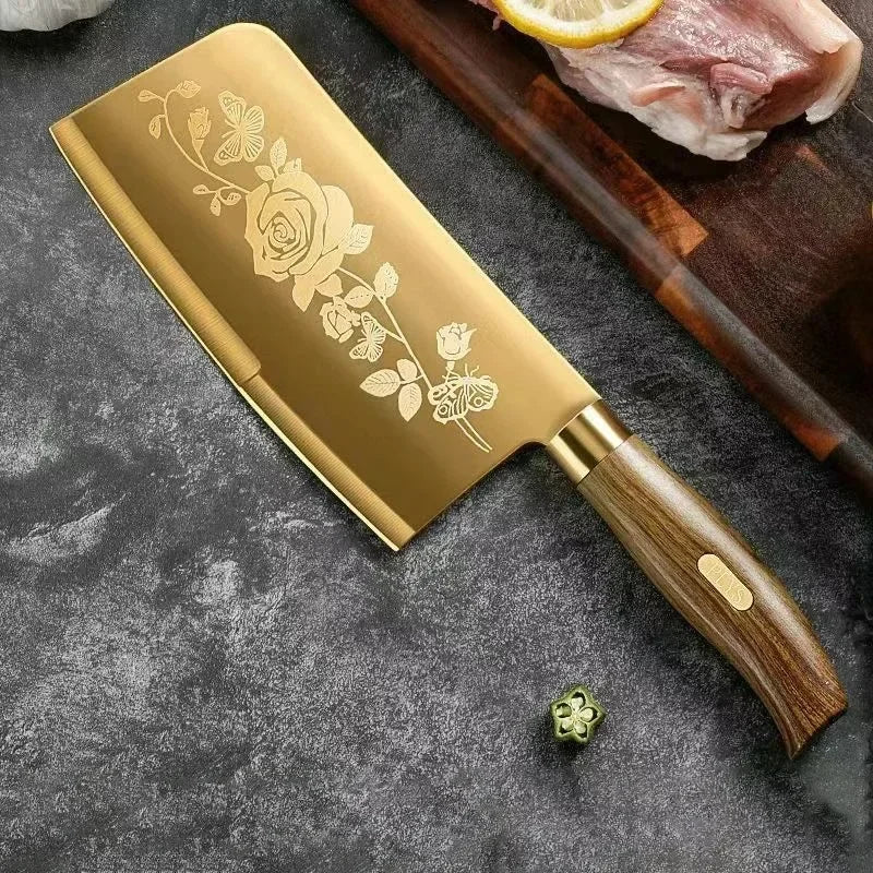 Ensemble de couteaux de cuisine finition titane noir