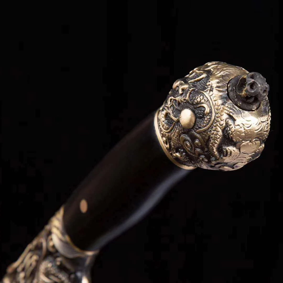 Couperet de boucher artisanal Longquan 21 cm