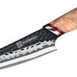 Petit couteau de chef Petty 14 cm - Acier damas KEEMAKE