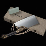 Couperet de boucher artisanal Longquan 21 cm