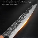 Couteau de chef Gyuto 20 cm - Acier damas 67 couches