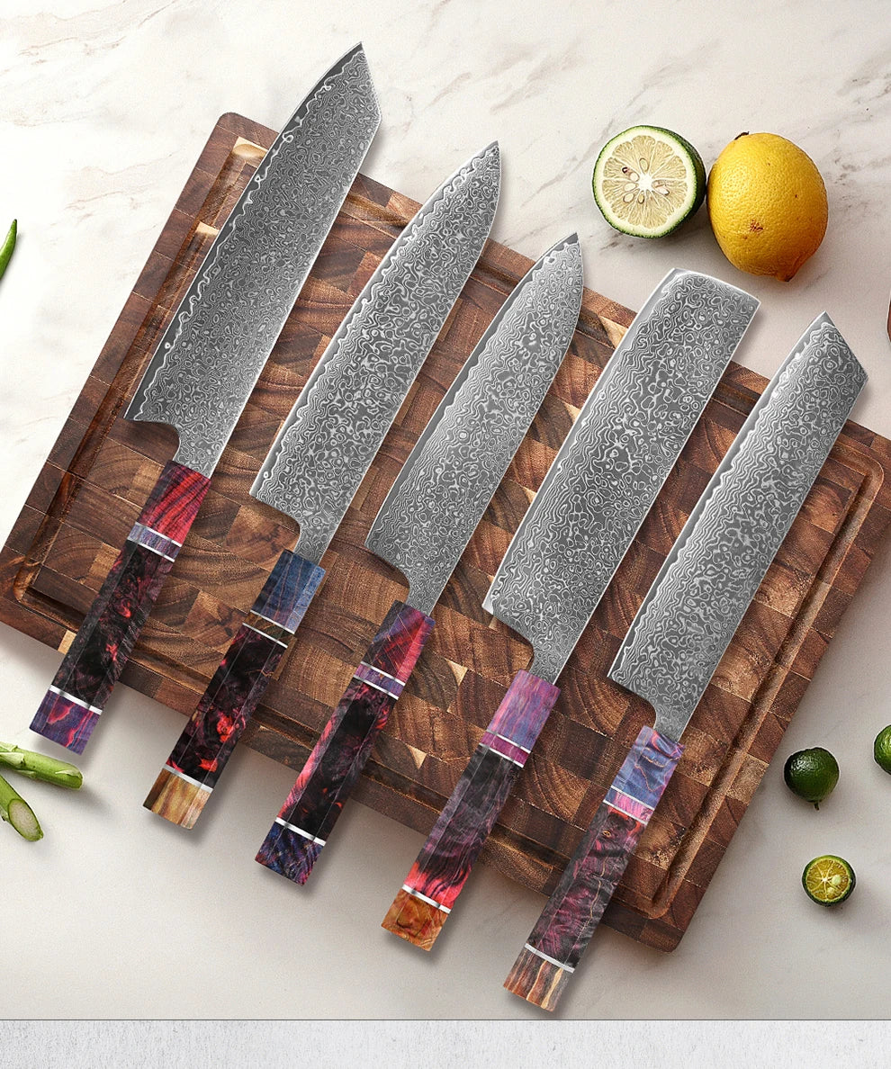 Couteau de chef Gyuto Maître Forgeron - VG10 damas