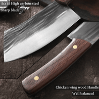 Couperet de cuisine – bois à motif veiné