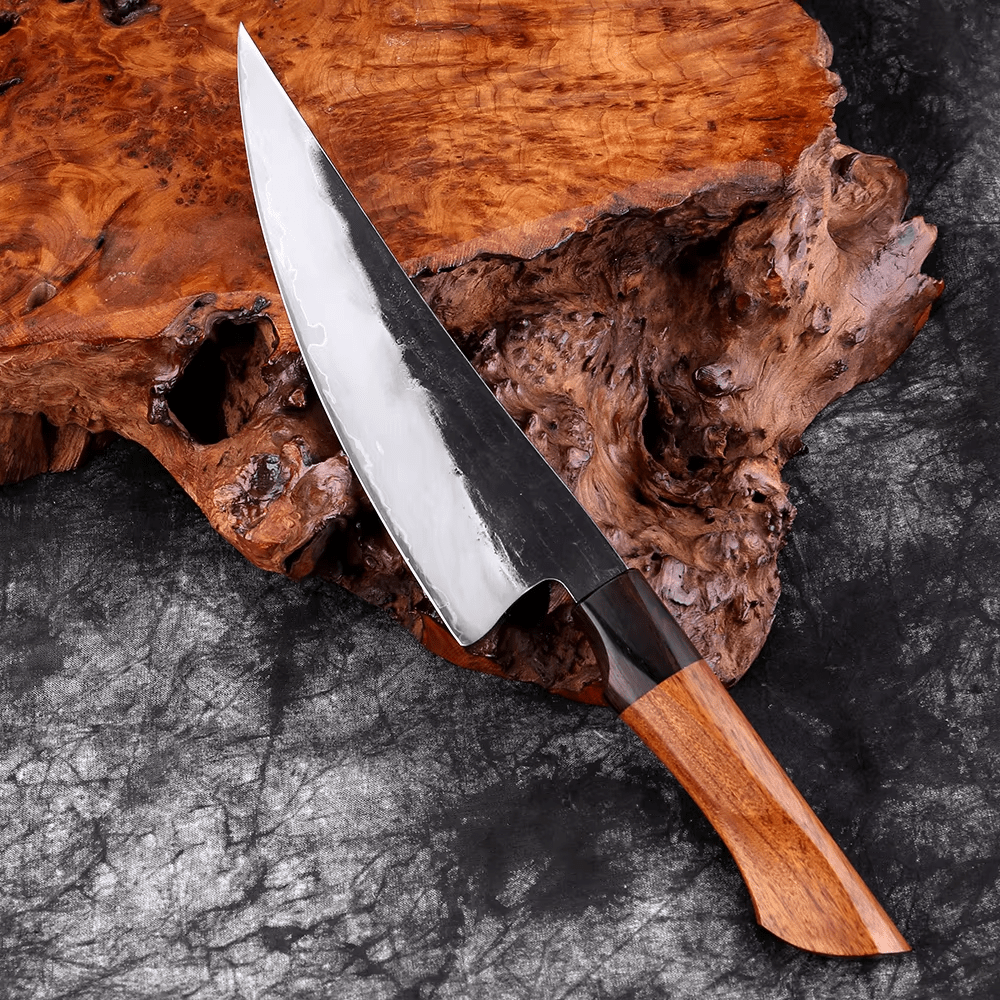 Couteau de chef en acier composite 20,3 cm – ébène et buis