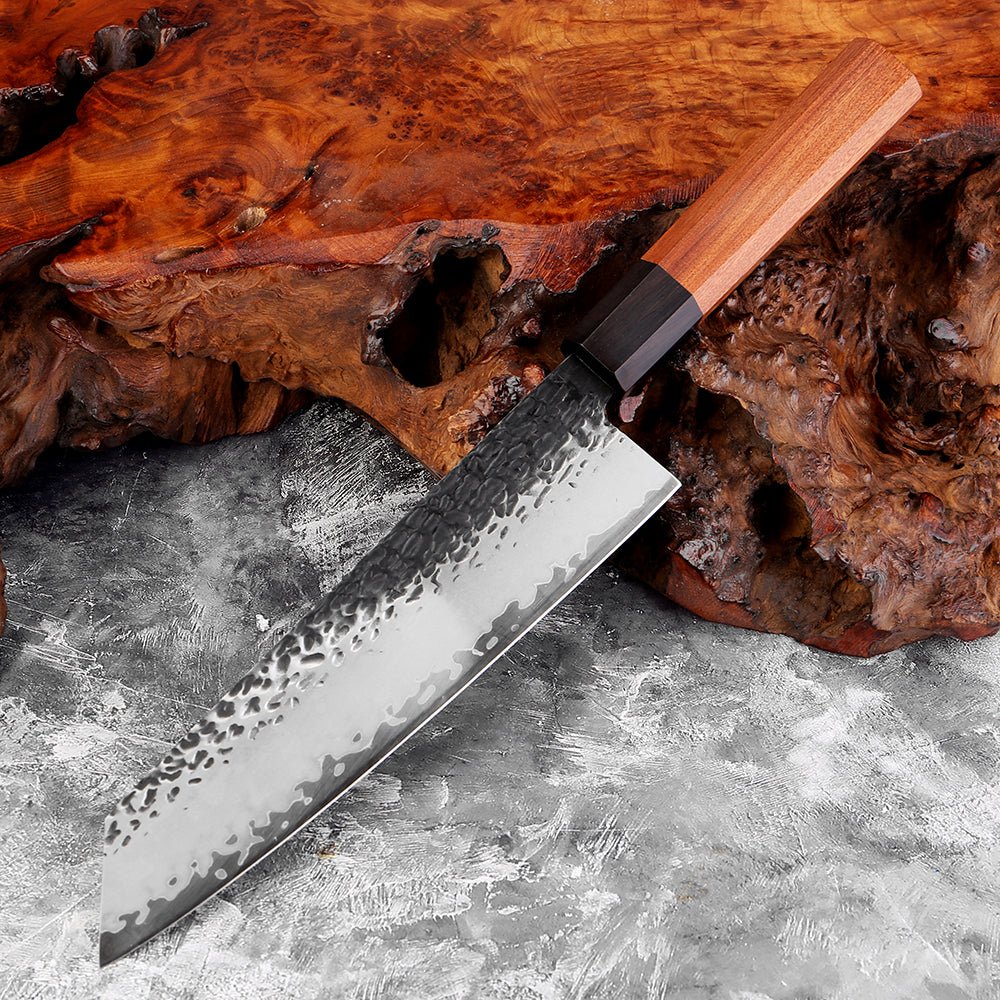 Couteau Kiritsuke en acier composite 20,3 cm – bois octogonal