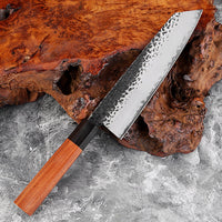 Couteau Kiritsuke en acier composite 20,3 cm – bois octogonal