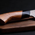 Couteau Kiritsuke Japonais Acier Damas 67 Couches 20 cm – Manche Bois Massif & G10 Noir - Damasaki