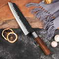 Couteau Kiritsuke 20,3 cm – palissandre octogonal et mitre en acier