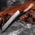 Couteau Nakiri en acier composite 17,8 cm – ébène et buis