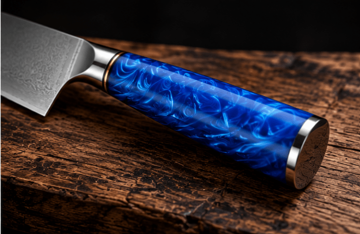 Couteau Nakiri Japonais Damas VG10 67 Couches 18 cm – Manche Bois Noble - Damasaki