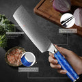 Couteau Nakiri damas 17,8 cm
