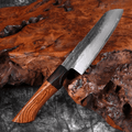 Couteau Santoku en acier composite 12,7 cm – ébène et buis
