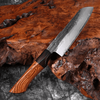 Couteau Santoku en acier composite 12,7 cm – ébène et buis