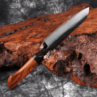 Couteau Santoku en acier composite 12,7 cm – ébène et buis