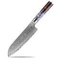 Couteau Santoku damas 17,8 cm – résine
