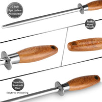 Fusil d’affûtage 25,4 cm – pakkawood