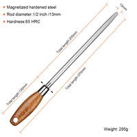 Fusil d’affûtage 25,4 cm – pakkawood