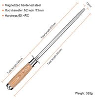 Fusil d’affûtage 25,4 cm – pakkawood