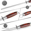 Fusil d’affûtage 30,5 cm – bois multicolore