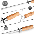 Fusil d’affûtage 30,5 cm – pakkawood